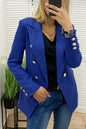 Women Thousand Bird Grid Blazers Office