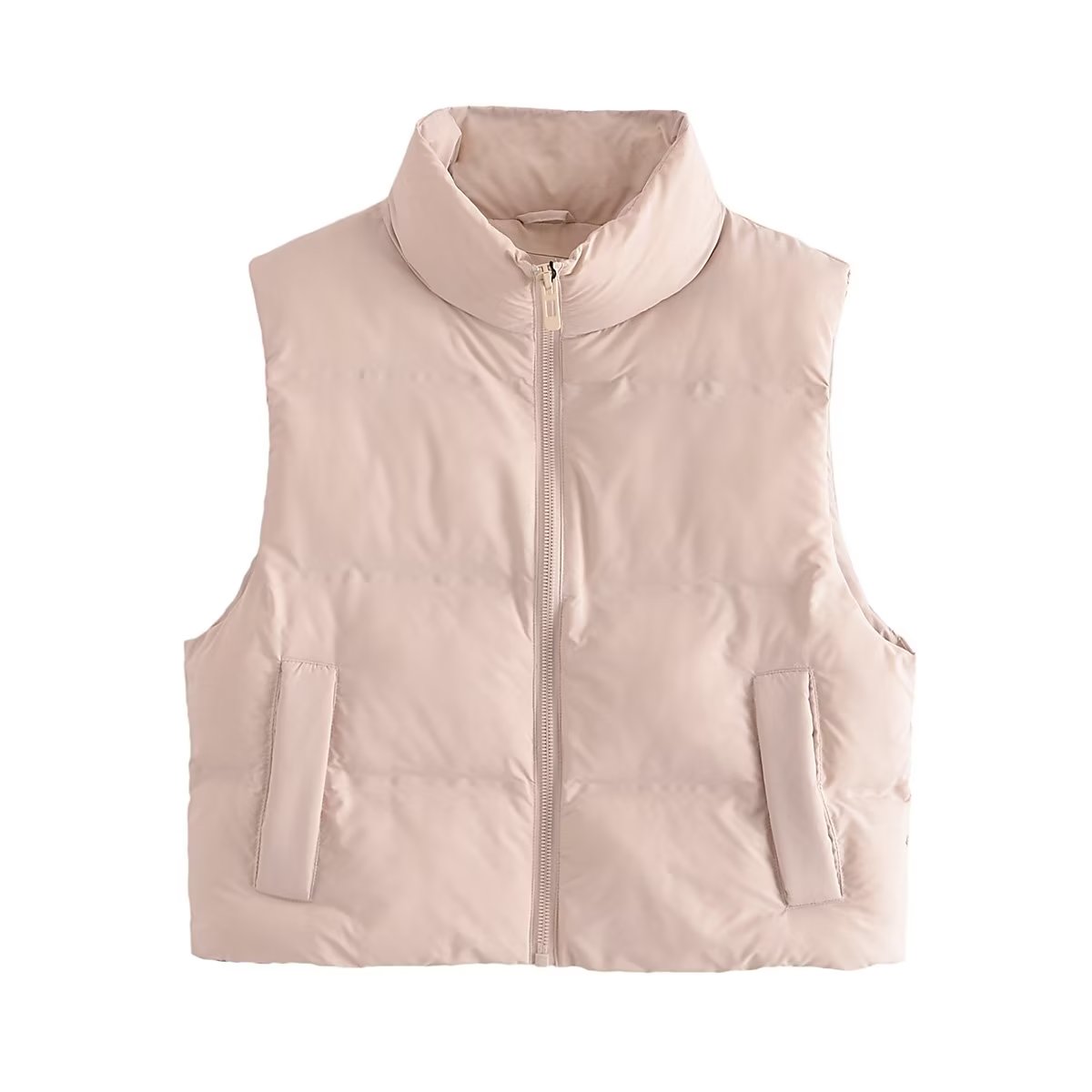 Autumn Winter Short Cotton Jacket Vest Jacket Coat