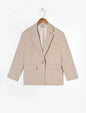 Women Blazer Autumn Casual Solid Color  Women Top