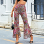 Women Clothing Casual High Waist Slimming Speaker Trend All Matching Trousers