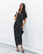 New Wave Point Holiday Style Irregular Tied Shirt Dress Dress