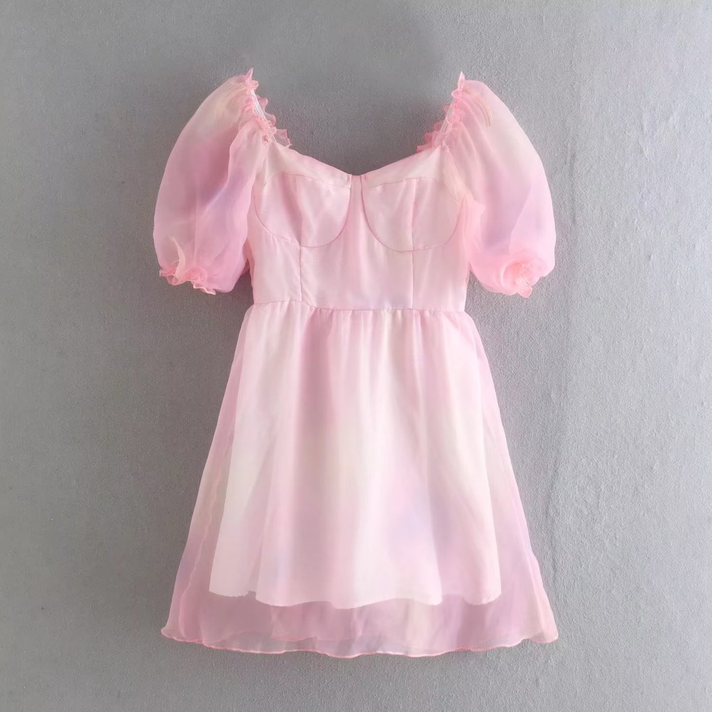 Spring Summer Women Organza Dress