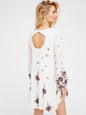 Women Spring And Summer New Delicate Loose Bohemian Embroidered Dress