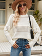 Autumn Winter Pullover Sweater Pit Striped Women Knitwear Sweater Women