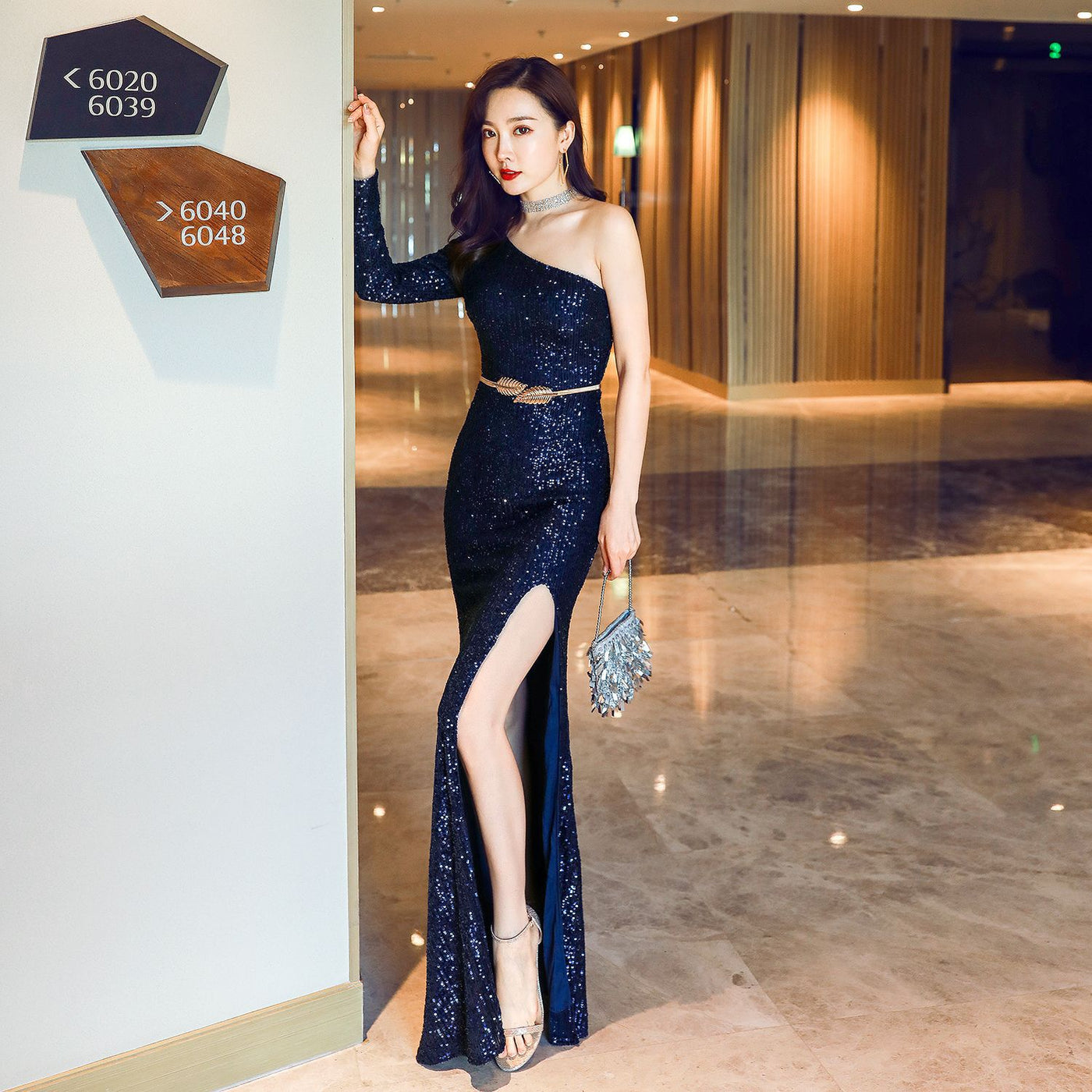 Women Dress Fairy Dream Socialite Gathering Party Evening Dress Sexy Long Slimming Toast Dress Bride Formal Gown