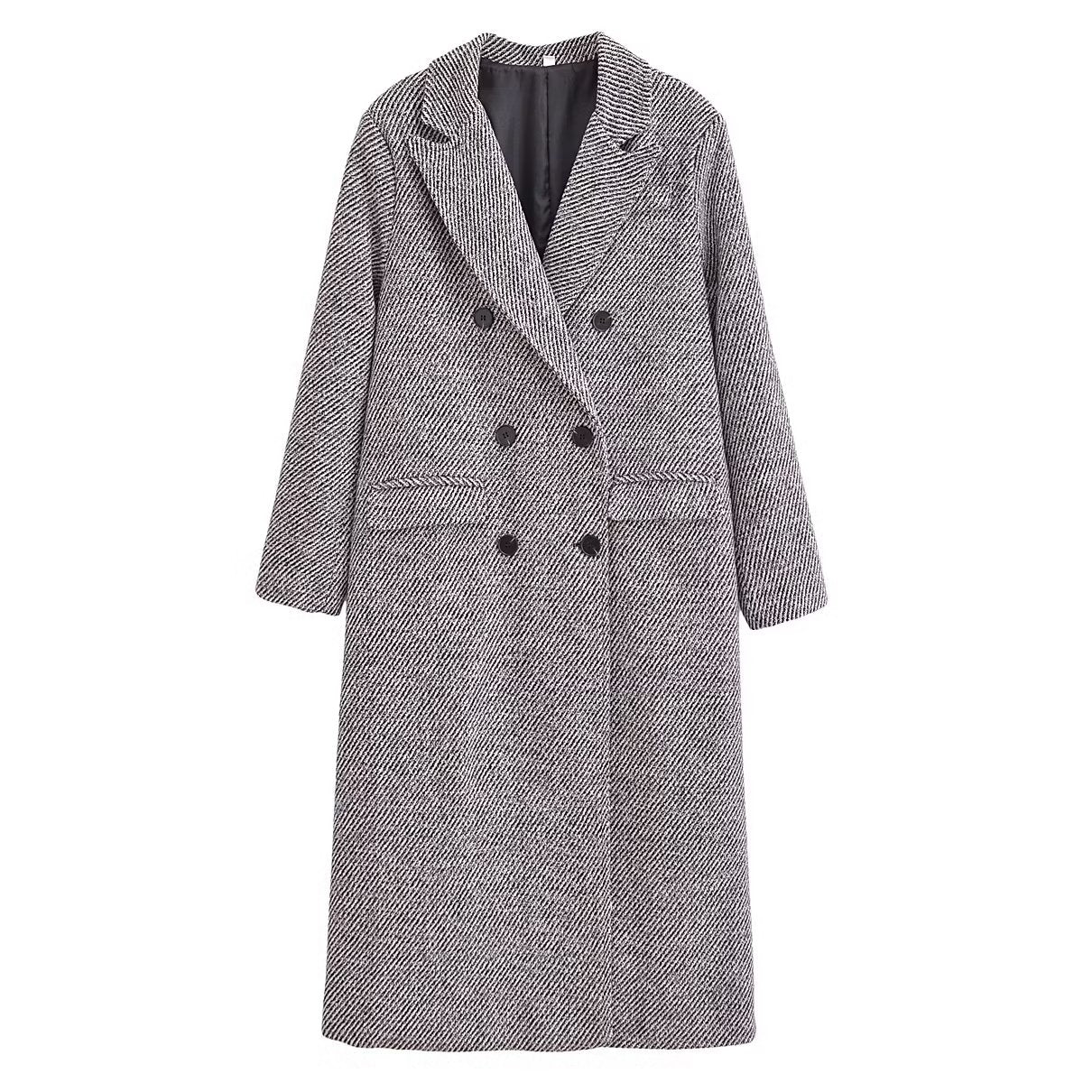 Woolen Coat Women Woolen Coat Autumn Winter Hepburn Popular High Grade Korean Small Mid Length