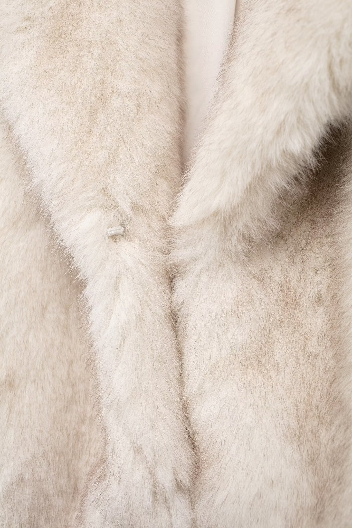 Faux Fur Environmental Protection Furry Coat Women Autumn Winter Sexy Loose Lapels Slimming Top