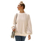 Brushed Hoody Women Autumn Winter Pullover Long-Sleeved Plush Teddy Plush Top