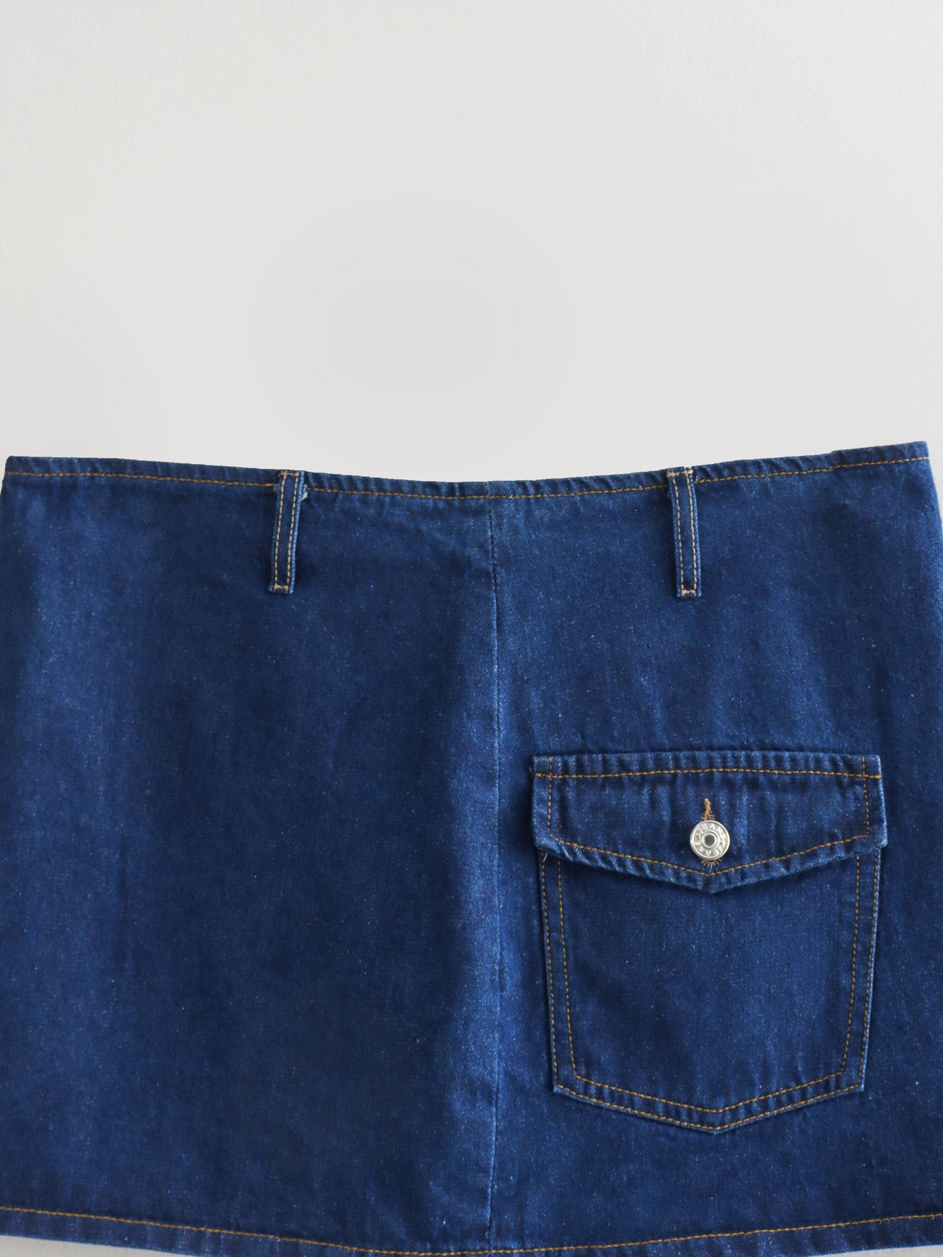 Women Clothing Slim Fit High Waist Denim Skirt