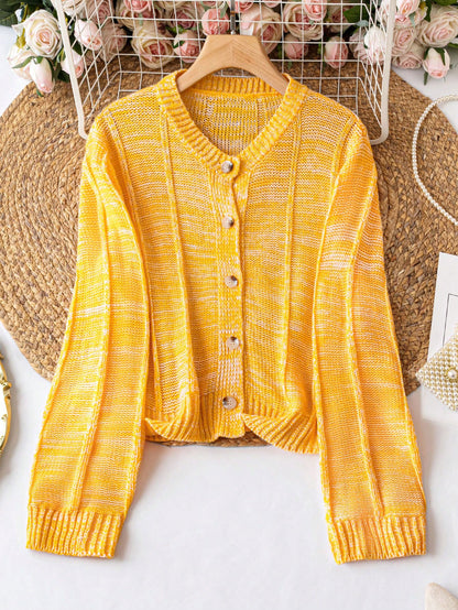 Women Clothing Sweater Custom Spring Autumn Cardigan Coat Sweater Solid Color Long Sleeve