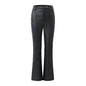 Women French High Waist Loose Slim Fit Wide Legged Pants All Match Casual Micro Pull Mop Trousers