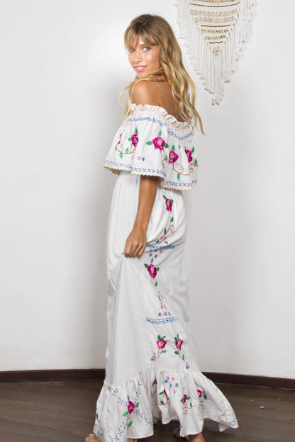 Gorgeous Embroidered Goddess Dress