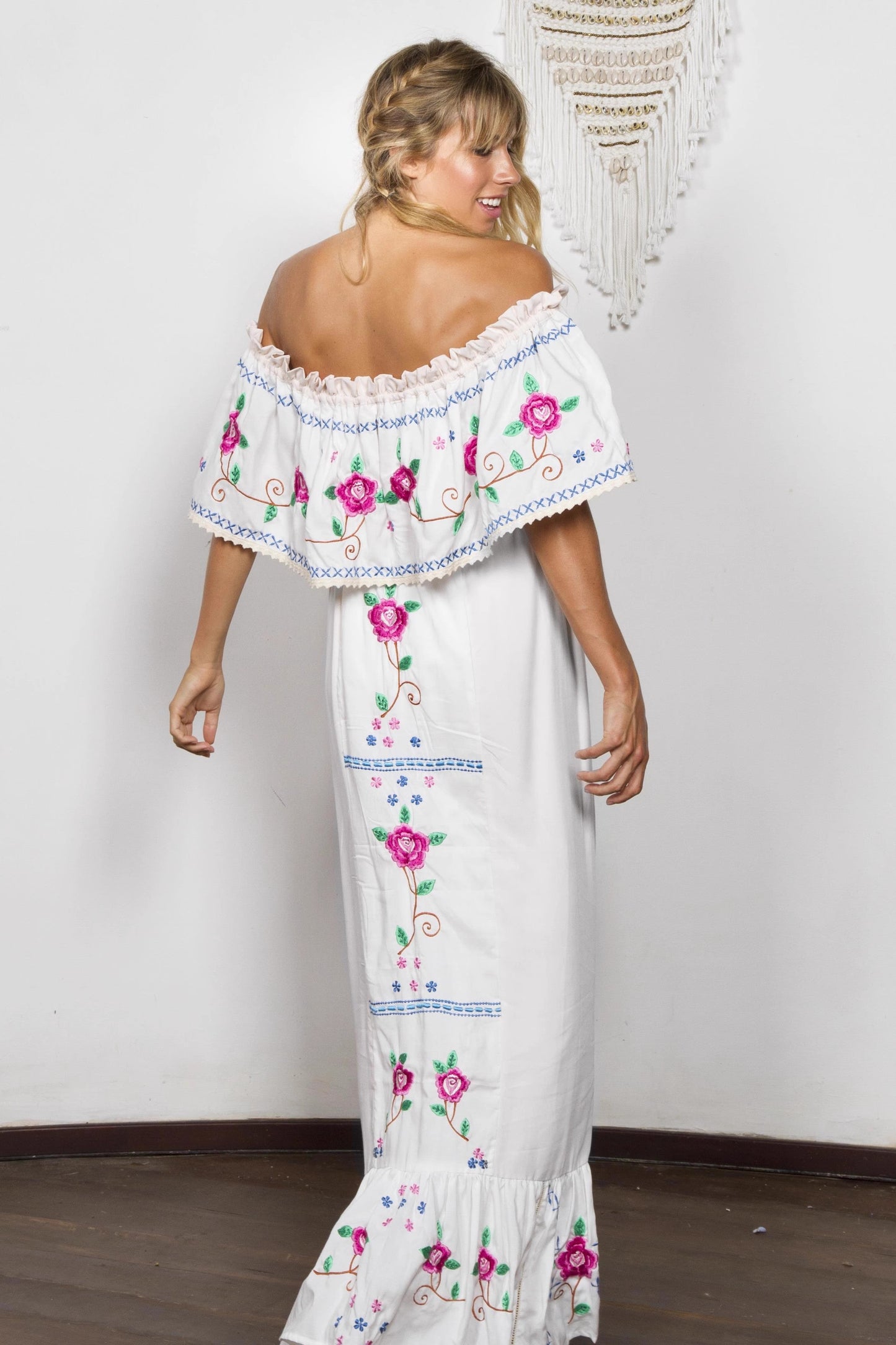 Gorgeous Embroidered Goddess Dress