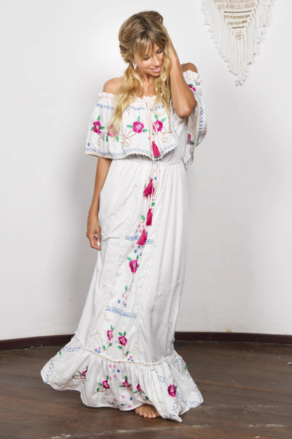 Gorgeous Embroidered Goddess Dress