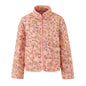 Women Printed Cotton Padded Jacket Loose Cotton Padded Clothes