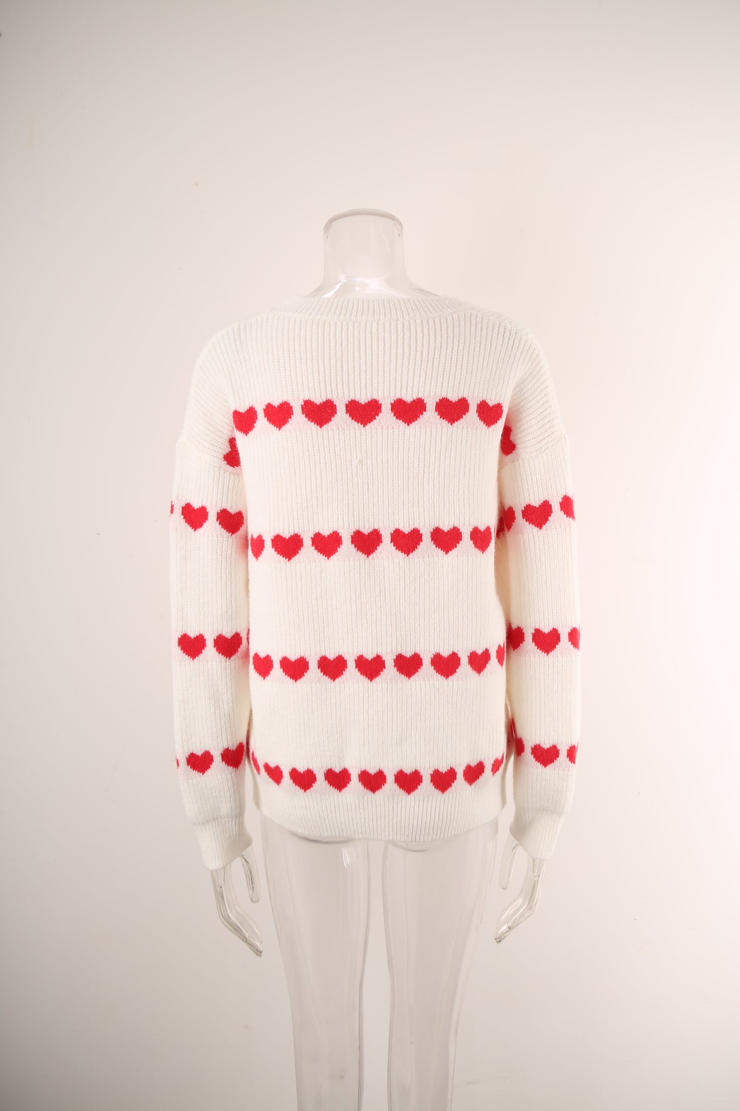 Knitwear Women Autumn Winter Women Knitwear Heart Trendy Pullover Sweater Women