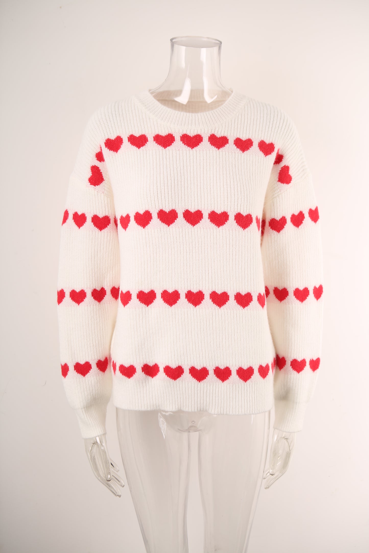 Knitwear Women Autumn Winter Women Knitwear Heart Trendy Pullover Sweater Women