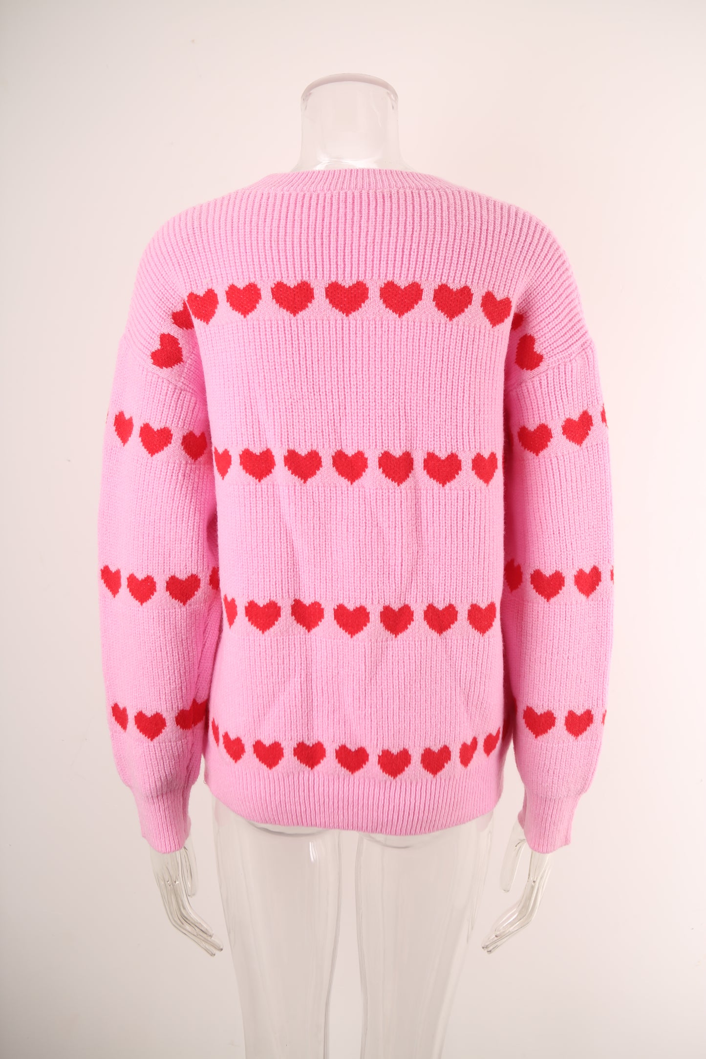 Knitwear Women Autumn Winter Women Knitwear Heart Trendy Pullover Sweater Women