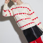 Knitwear Women Autumn Winter Women Knitwear Heart Trendy Pullover Sweater Women