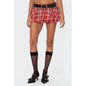 Women Clothing All Match Classic Plaid with Bottoming Bud Pantskirt