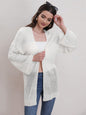 Women Out Cutout out Knitted Cardigan Top Casual Coat Women Sweater Top