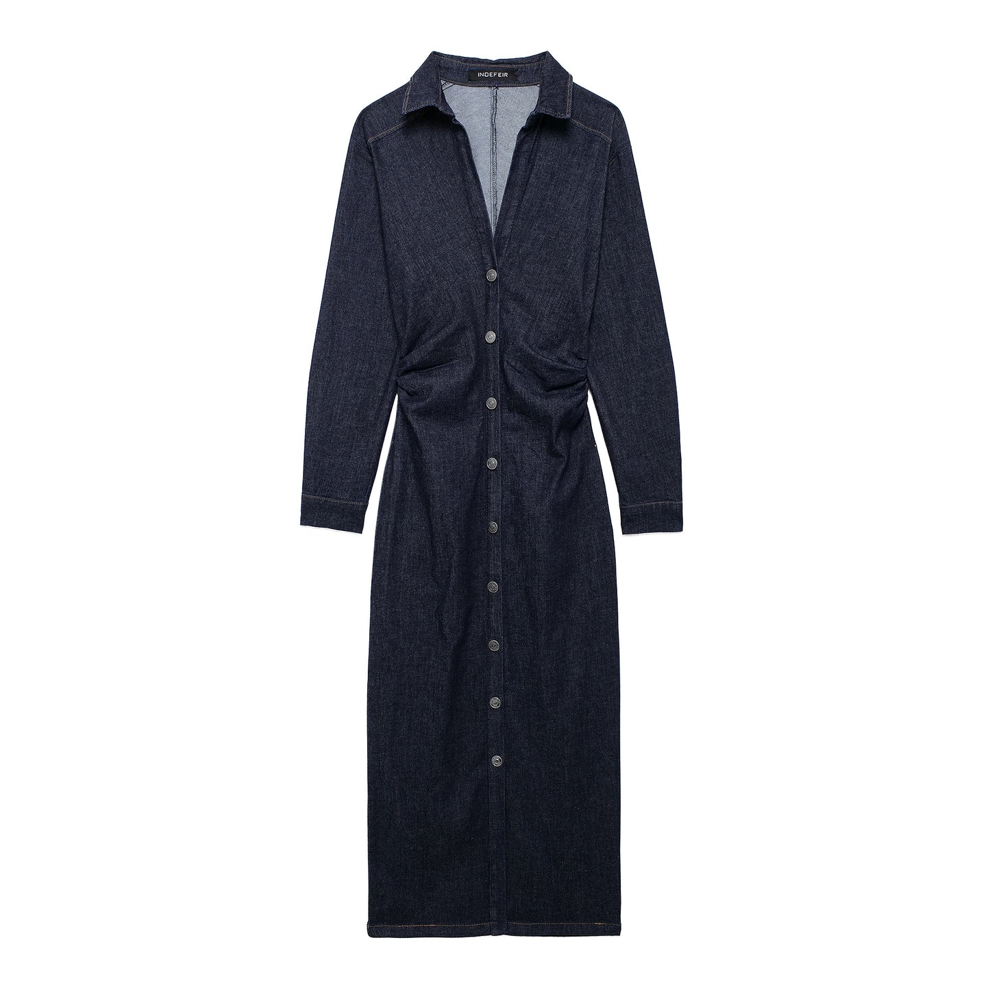 Women Denim Shirt Dress