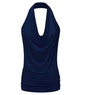 Base Shirt Solid Color Pullover Sleeveless T-shirt Women Pendant Backless Sexy Vest