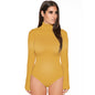 Autumn Winter Long-Sleeved Bottoming Shirt Women Clothing  Tight Bodysuit Bodysuit