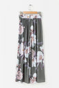 Women  Clothing High Waist Loose Printed Casual Wide Leg Pants Trousers