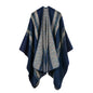 Women Cashmere like Large Split Ethnic Shawl Arrival of Autumn Winter Scarf Air Conditioning Cape Cloak