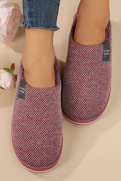 Mineral Red Winter Homewear Twill Slippers