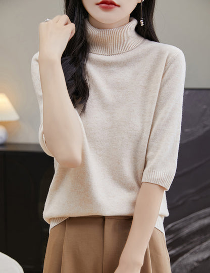 Hannah Woman Turtleneck Sweater