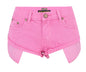 Women Clothing Low Waist Denim Shorts Decadent Loose Non-Elastic Curling Exposure Pocket Beach Pants Macaron Pink