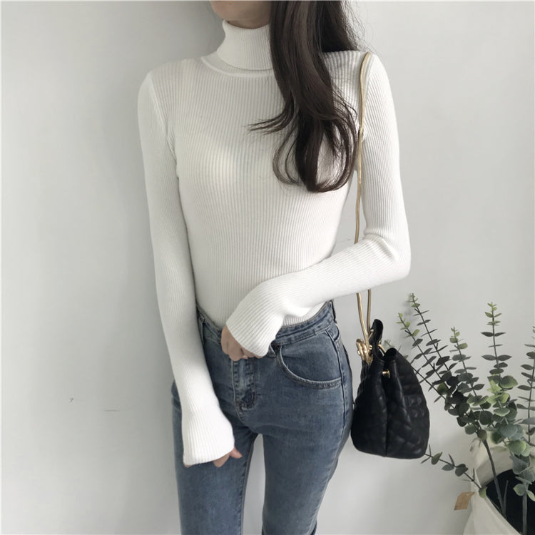 Tanya Woman Turtleneck Knitted Sweater