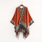 Winter Street Solid Color Diamond Edge Cashmere like Warm Scarf Shawl