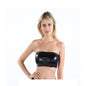 Women Clothes Nightclub Stage Wear Chest-Wrapped Patent Leather Solid Color Tube-Top Bottoming Shirt Performance Wear