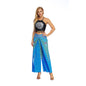 New National Fashion Digital Printing High Waist Wide Leg Pants Loose Casual Yoga Pants