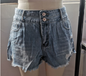 Summer Women Clothing Holes High Waist Pants Denim Shorts Women