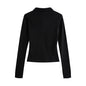 Women Clothing sexy Sexy Collared Button T-shirt Women Autumn Slim Bottoming Shirt