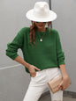 Autumn Winter Bottoming round Neck Knitwear Women round Neck All-Matching Loose Sweater Women