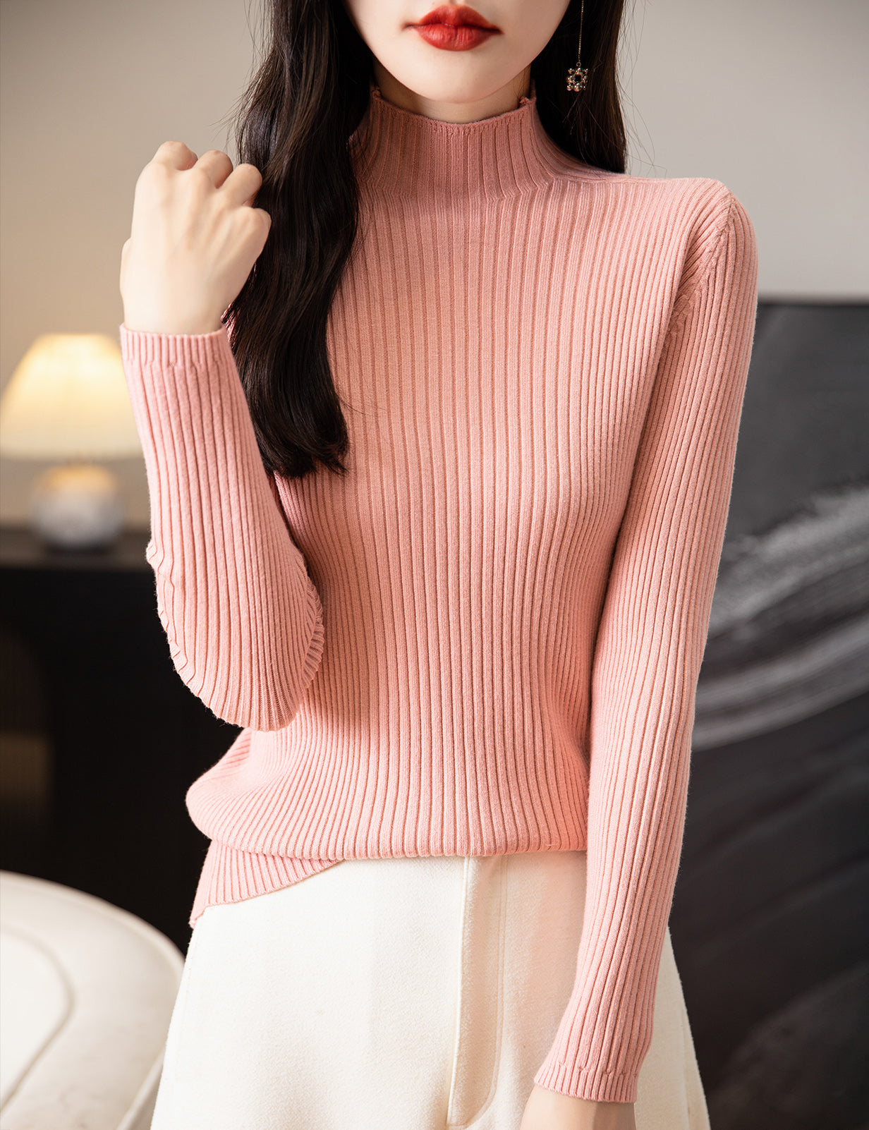 Gloria Turtleneck Woman Sweater