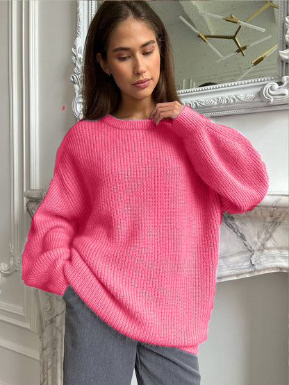 Alana Woman Loose Knitted Cashmere Sweater