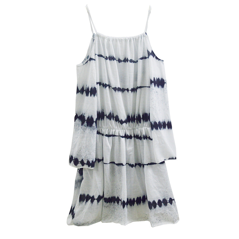 Sexy Sling Dress Summer Dopamine Seaside Casual Women Dress