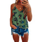 Summer Arrival Wish Sexy Print Leopard Print Camisole Women Top