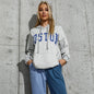 Autumn Casual Hooded Letters  for Women