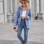 All Match Slimming Retro Classic Loose Denim Jacket Top Women