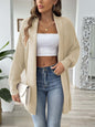 Women Sweater Autumn Winter Coat Women Clothing Simple Loose Sweater Cardigan