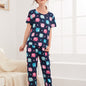 Sources Pajamas Women Home Wear Two-Piece Set