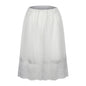 Popular Satin Stitching Lace Sexy Skirt Home Skirt Women