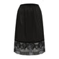 Popular Satin Stitching Lace Sexy Skirt Home Skirt Women